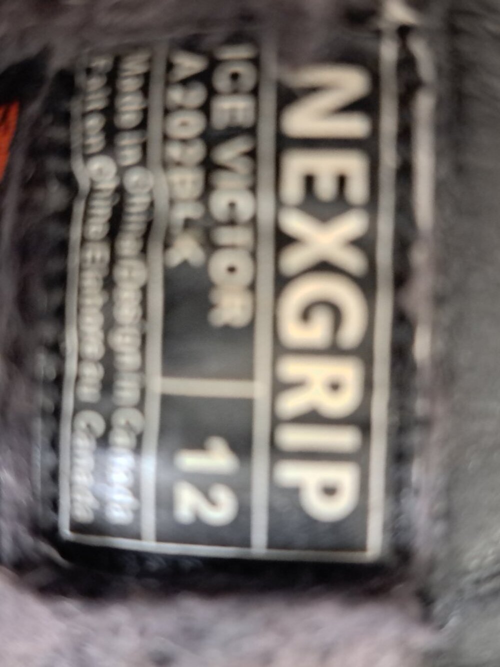 Bottes d’hiver NEXGRIP – Taille 12 – Antidérapantes - Picture 5 of 6